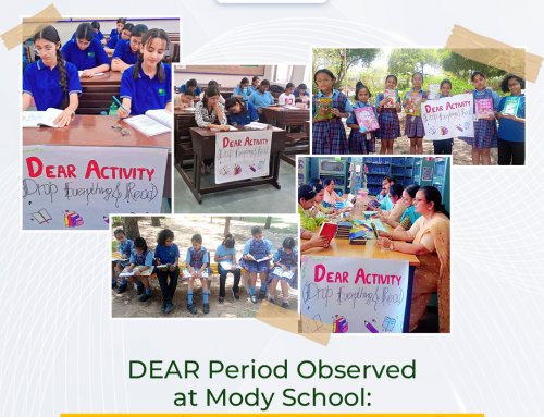 DEAR PERIOD OBSERVED AT MODY SCHOOL:  CELEBRATING THE JOY OF READING
