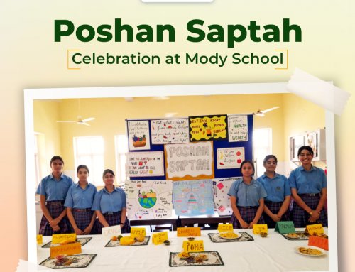 POSHAN SAPTAH CELEBRATION AT MODY SCHOOL
