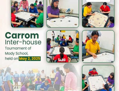 INTER-HOUSE CARROM TOURNAMENT AT MODY SCHOOL