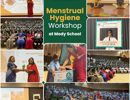 MENSTRUAL HYGIENE WORKSHOP AT MODY SCHOOL