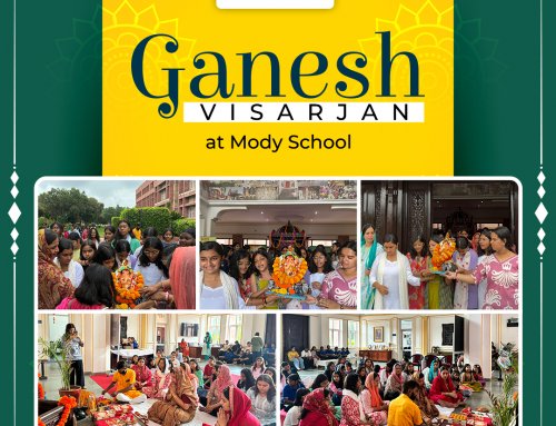 GANESH VISARJAN AT MODY SCHOOL