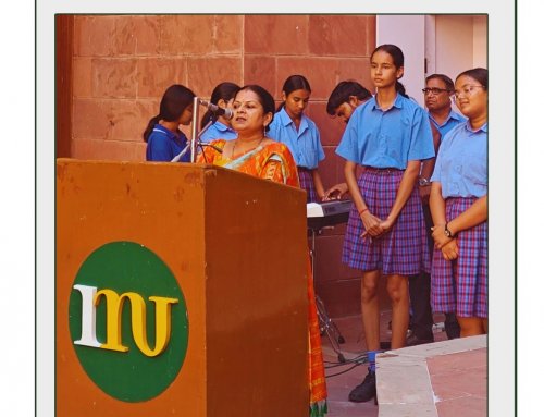 SPECIAL ASSEMBLY ON HINDI DIWAS AT MODY SCHOOL